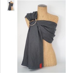 Navy blue Sakura bloom ring sling